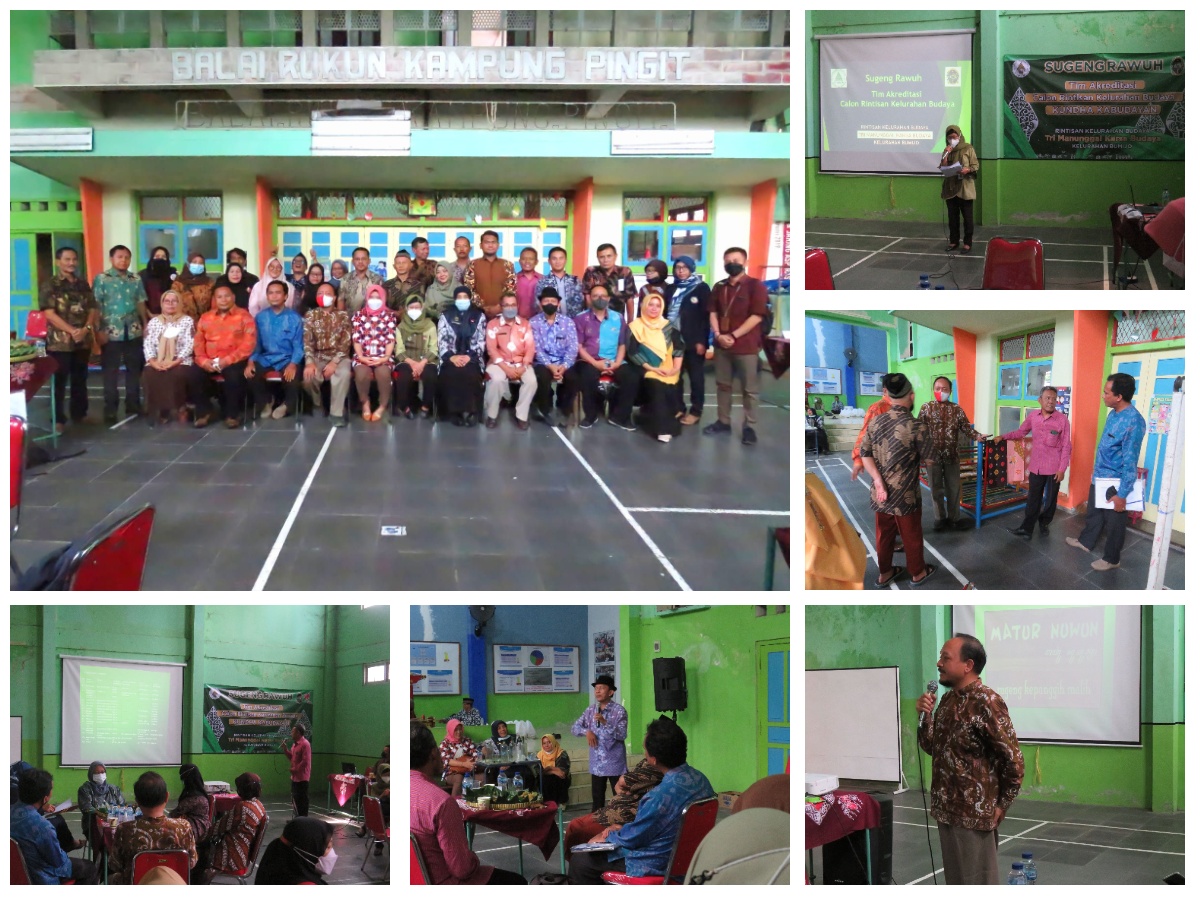 Visitasi Tim Akreditasi Calon RKB di Balai RK Pingit Kelurahan Bumijo
