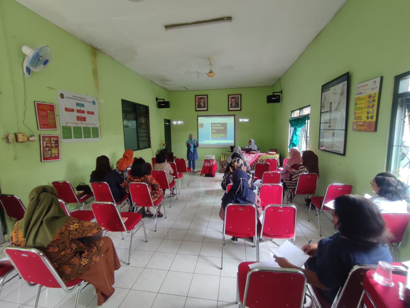Pelatihan Pendidik PAUD di Kelurahan Bumijo